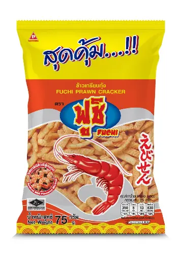 [TH0006-B2157] FUCHI BRAWN SNACK SEAWEED FLAVOR 75G.X 36PCS/CTN ..